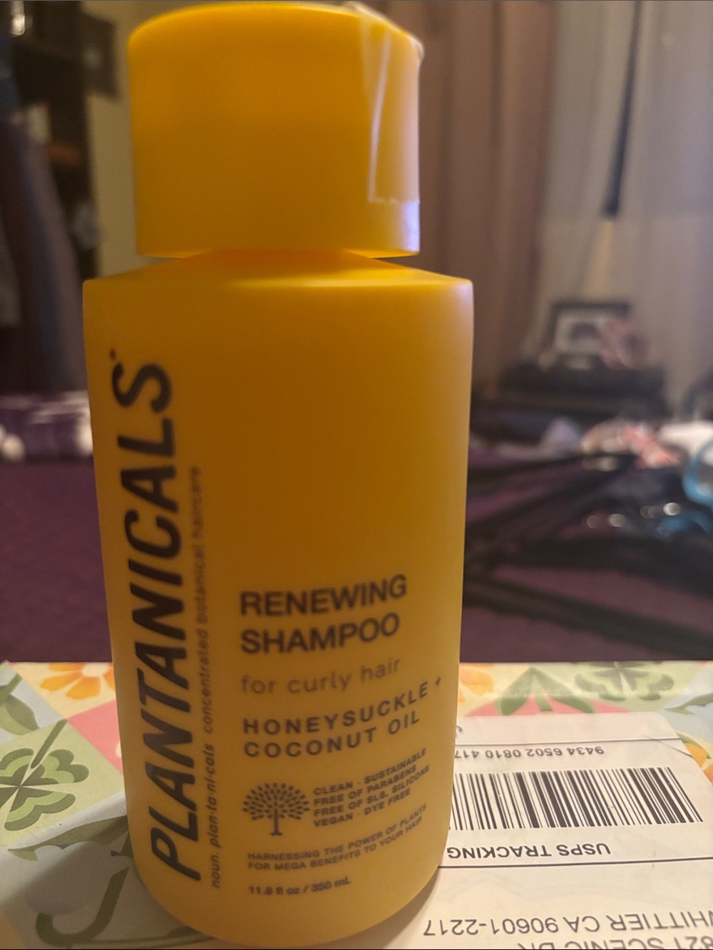 Plantanical's Renewing Shampoo for Curly Hair or Full Hair